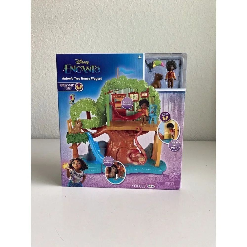 Disney Encanto Antonio’s Treehouse Playset & Figures 7 Pieces Brand New Sealed